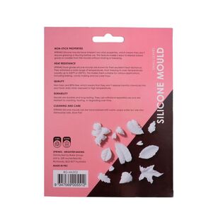 Sprinks Fondant Paste Silicone Small Leaves Moulds Multicoloured