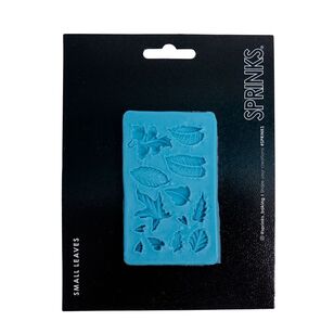 Sprinks Fondant Paste Silicone Small Leaves Moulds Multicoloured