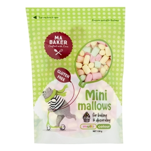 Ma Baker Mini Mallows Multicoloured 150 g