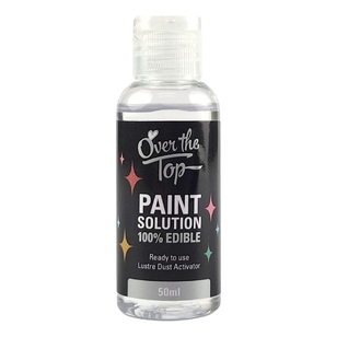 Over The Top Lustre Dust Paint Solution Multicoloured 50 mL