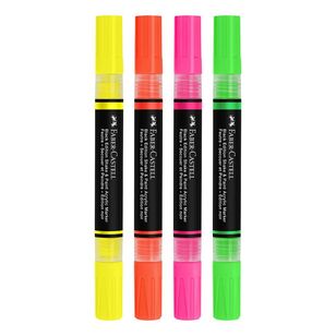 Faber Castell Shake & Paint Acrylic Markers 4 Pack Neon