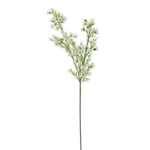 Snow Wax Flower Spray White 66 cm