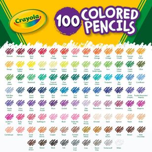 Crayola Big Coloured Pencils 100 Pack Multicoloured