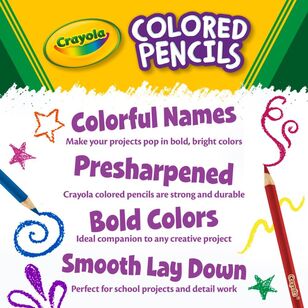 Crayola Big Coloured Pencils 100 Pack Multicoloured