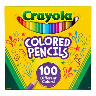 Crayola Big Coloured Pencils 100 Pack Multicoloured