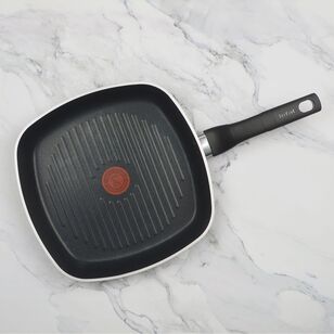 Tefal Specialty Non-Stick Grill Pan  Black 28 cm