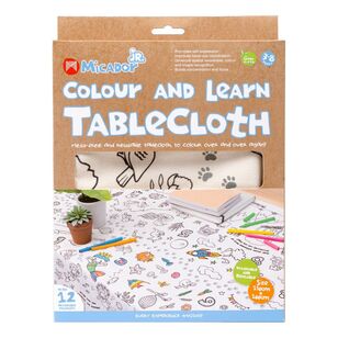 Micador Junior Colour And Learn Tablecloth Multicoloured