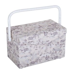 Rectangle Sewing Basket Natural M