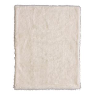 Norwegian Fox 148 cm Faux Fur Fabric White 148 cm