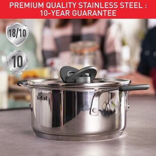 Tefal Opti Space Induction 6 Piece Set Silver