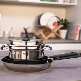 Tefal Opti Space Induction 6 Piece Set Silver