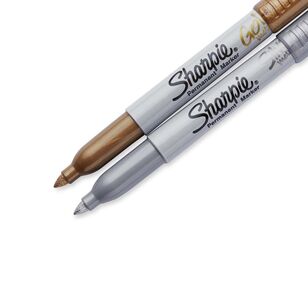 Sharpie 2 Pack Metallic Permanent Markers Metallic 2 Pack