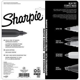 Sharpie 24 Pack Glam Pop Fine Permanent Markers Glam Pop