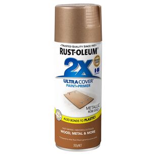 Rust-oleum 2X Ultra Cover Metallic Paint + Primer  Rose Gold