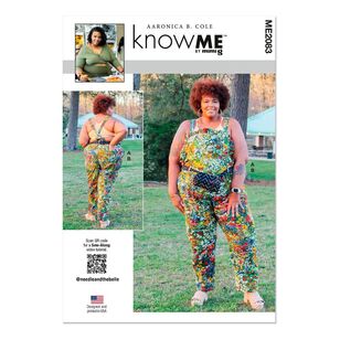 McCall's Know Me 2083 Misses' and Women's Overalls and Belt Bag Pattern by Aaronica B. Cole White