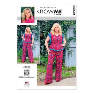 McCall's Know Me 2092 Misses' Top and Pants Pattern by Lynn Brannelly White