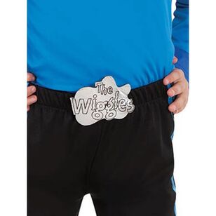 The Wiggles Blue Wiggle Deluxe Boys Costume Blue 3 - 5 Years