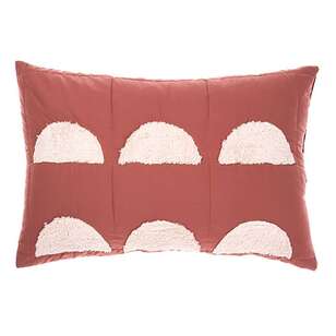 Linen House Moonrise Pair Standard Pillowshams Paprika 50 x 75 cm
