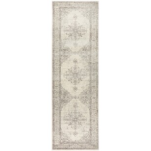 Rug Culture Century 977 Runner Silver