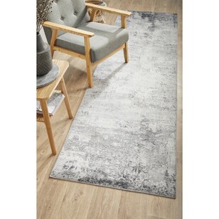 Rug Culture Illusions 156 Runner Silver