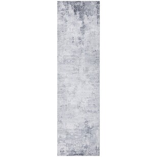 Rug Culture Illusions 156 Runner Silver