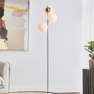 Cooper & Co Mateo Floor Lamp Gold 150 cm