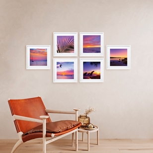 Cooper & Co Instant Gallery Frames 6 Pack White 6 Pack