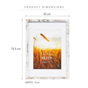 Cooper & Co Premium Rustic 29 x 42 cm Frames 2 Pack White 29 x 42 cm