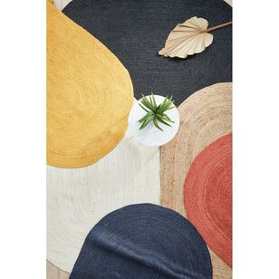 Rug Culture Bondi Oval Rug White