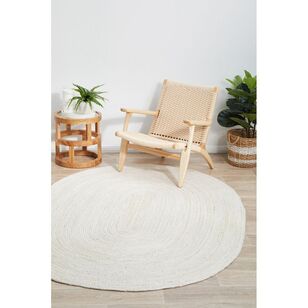 Rug Culture Bondi Oval Rug White