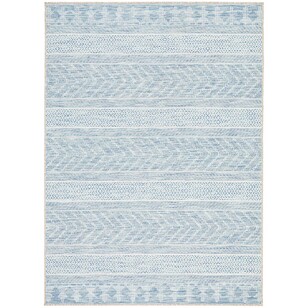 Rug Culture Terrace 5505 Indoor/Outdoor Rug Blue 400 x 300 cm