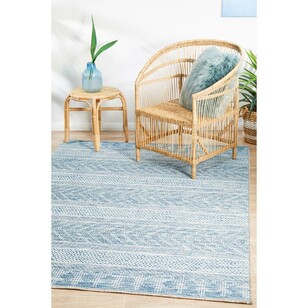 Rug Culture Terrace 5505 Indoor/Outdoor Rug Blue 400 x 300 cm