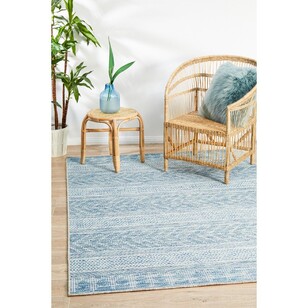 Rug Culture Terrace 5505 Indoor/Outdoor Rug Blue 400 x 300 cm