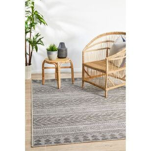 Rug Culture Terrace 5505 Indoor/Outdoor Rug Grey