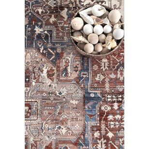 Rug Culture Heriz Rug Dark Brown