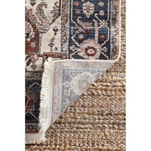 Rug Culture Heriz Rug Dark Brown