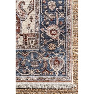 Rug Culture Heriz Rug Dark Brown