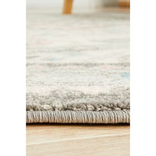 Rug Culture Avenue 704 Silver Round Rug Grey