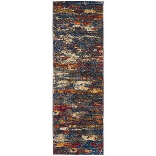 Rug Culture Dreamscape 851 Hall Runner Navy