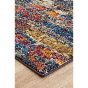 Rug Culture Dreamscape 851 Hall Runner Navy