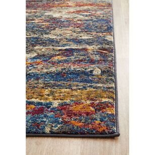 Rug Culture Dreamscape 851 Hall Runner Navy