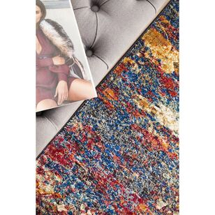 Rug Culture Dreamscape 851 Hall Runner Navy