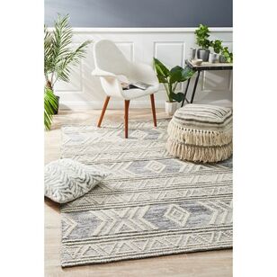 Rug Culture Hudson 806 Rug Silver