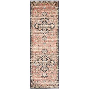 Rug Culture Legacy 851 Hall Runner Salmon