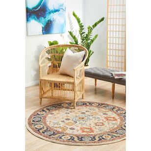 Rug Culture Legacy 860 Dune Round Rug Beige