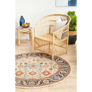 Rug Culture Legacy 860 Dune Round Rug Beige