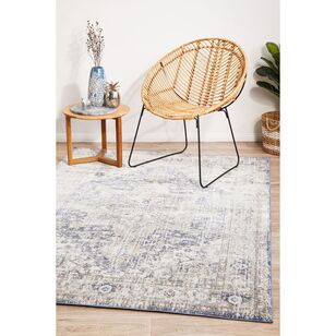 Rug Culture Mayfair Hugo Rug  Blue