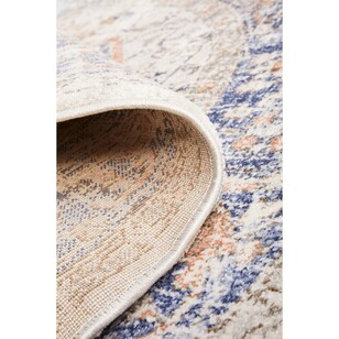 Rug Culture Mayfair Lorissa Round Rug Blue