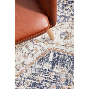 Rug Culture Mayfair Lorissa Round Rug Blue