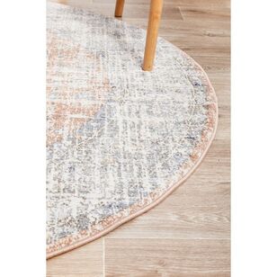 Rug Culture Mayfair Lorissa Round Rug Silver